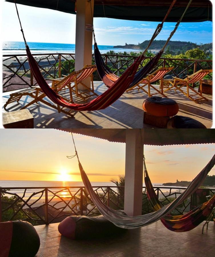 Esperanto Bed & Breakfast Surf Hostel Montanita Bagian luar foto