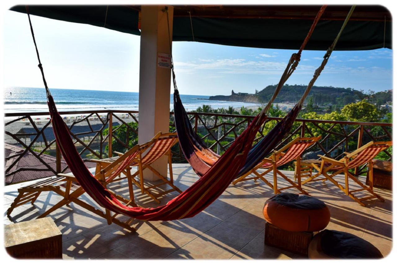 Esperanto Bed & Breakfast Surf Hostel Montanita Bagian luar foto