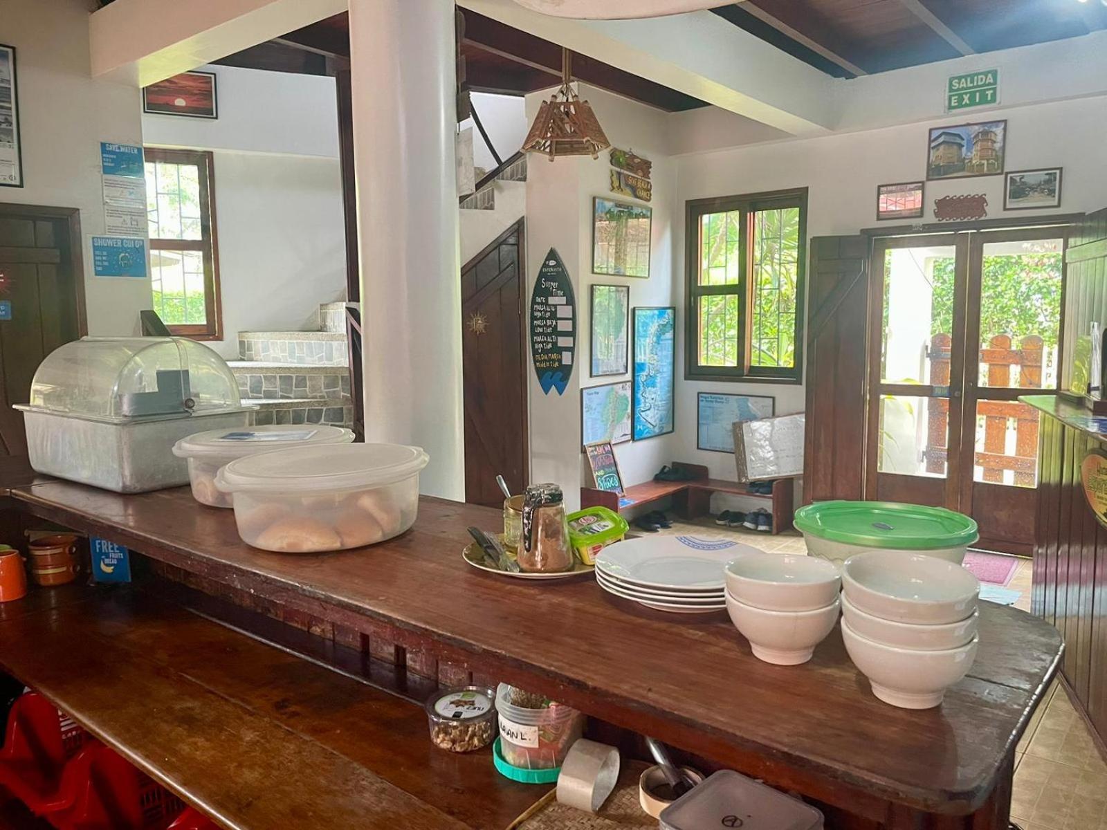 Esperanto Bed & Breakfast Surf Hostel Montanita Bagian luar foto